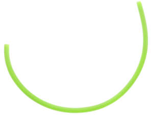 Tuyau à essence de 30 cm, Ø 5/8 mm, vert Tuyau à essence de 30 cm, Ø 5/8 mm, vert