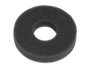 GPO Éponge décorative ronde couvercle de réservoir noir GPO Éponge décorative ronde couvercle de réservoir noir