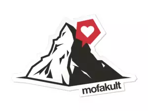 mk-Merch Autocollant "mofakult Matterhorn" 120 x 79 mm mk-Merch Autocollant "mofakult Matterhorn" 120 x 79 mm