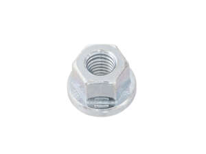 Flanschmutter M8 mittelhoch (1.5D) verzinkt (10 Festigkeit) Flanschmutter M8 mittelhoch (1.5D) verzinkt (10 Festigkeit)