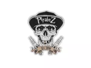 Patch de gang "PirateZ" 45 x 60 mm Patch de gang "PirateZ" 45 x 60 mm