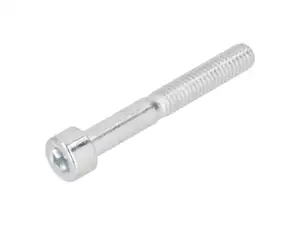 Vis M6x45 tête cylindrique tige six pans creux zingué Vis M6x45 tête cylindrique tige six pans creux zingué