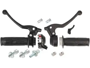 Grip set 2-speed HG (Magura replica) | Hercules Prima, Optima Grip set 2-speed HG (Magura replica) | Hercules Prima, Optima