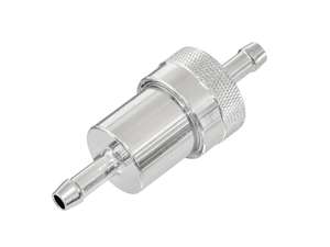 GPO Raccord filtre à essence 6 mm aluminium argent (démontable) GPO Raccord filtre à essence 6 mm aluminium argent (démontable)
