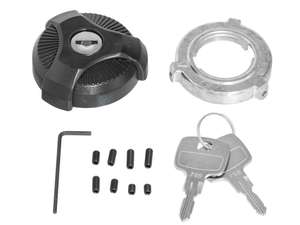 Bouchon de réservoir verrouillable avec tubulure de réservoir vissable Bouchon de réservoir verrouillable avec tubulure de réservoir vissable