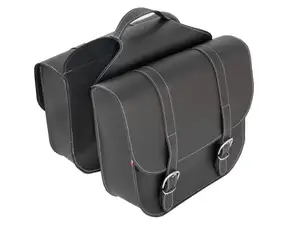 Sacoche à bagages Nostalgic noire Sacoche à bagages Nostalgic noire