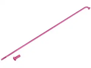 GPO 19" spoke single incl. nipple (2.9 x 212 mm) pink GPO 19" spoke single incl. nipple (2.9 x 212 mm) pink