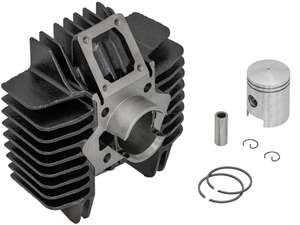 Kit cylindres 38 mm en fonte grise (KoBo 12 mm) sortie oblique | Sprint, Quadro, FunSport, Classic Kit cylindres 38 mm en fonte grise (KoBo 12 mm) sortie oblique | Sprint, Quadro, FunSport, Classic