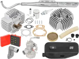 swiing® ingenious Kit tuning 38 mm (avec choix de l'échappement) | Puch E50, ZA50 swiing® ingenious Kit tuning 38 mm (avec choix de l'échappement) | Puch E50, ZA50