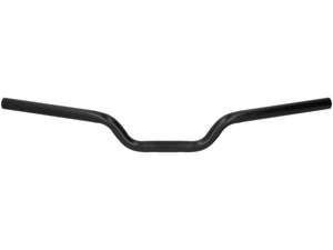 Guidon plaque de fourche 9 cm courbé noir Guidon plaque de fourche 9 cm courbé noir