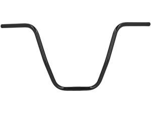 Guidon plaque de fourche 36 cm curved noir Guidon plaque de fourche 36 cm curved noir