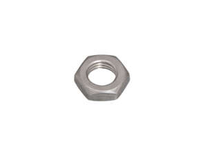 Mutter M8x1 halbhoch Inox Mutter M8x1 halbhoch Inox