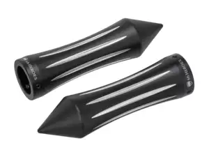 66HEROES Poignées Custom CNC noir / brillant 66HEROES Poignées Custom CNC noir / brillant