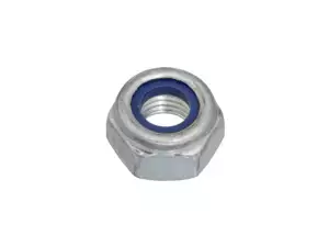 Stop nut M10x1.25 fine thread galvanized (10 strength) Stop nut M10x1.25 fine thread galvanized (10 strength)