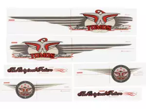 Aufklebersatz Tomos «The Original Future» Aufklebersatz Tomos «The Original Future»