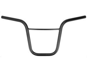 Guidon plaque de fourche 30 cm courbée avec entretoise noir Guidon plaque de fourche 30 cm courbée avec entretoise noir