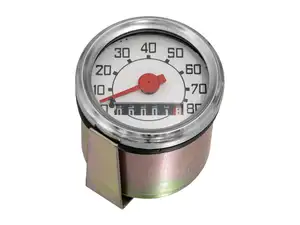 Tachymètre 80 km/h Ø 48 mm réplique Veglia | Piaggio Ciao, SI, Bravo, Boxer Tachymètre 80 km/h Ø 48 mm réplique Veglia | Piaggio Ciao, SI, Bravo, Boxer