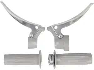 Griffset Automatik spitz grau Griffset Automatik spitz grau