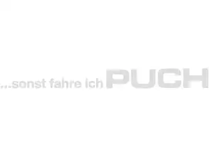 mk-Merch Aufkleber «... sonst fahre ich Puch» 240 x 23 mm weiss mk-Merch Aufkleber «... sonst fahre ich Puch» 240 x 23 mm weiss