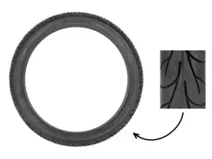 Continental Go 2.25 x 16" Semi-Slick Continental Go 2.25 x 16" Semi-Slick