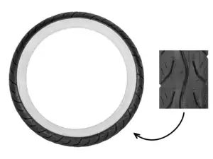 Merrick 2.50 x 16" MK 528 paroi blanche Merrick 2.50 x 16" MK 528 paroi blanche