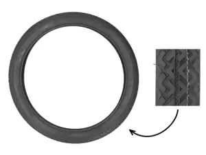 VeeRubber 2.00 x 16" Reifen VRM087 (V087) Allround VeeRubber 2.00 x 16" Reifen VRM087 (V087) Allround