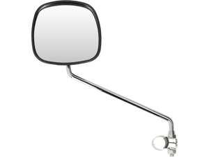 Miroir Bumm, carré, noir / chrome Miroir Bumm, carré, noir / chrome