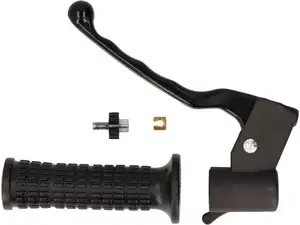 Domino poignée de frein gauche alu noir | Piaggio Ciao PX, SI Domino poignée de frein gauche alu noir | Piaggio Ciao PX, SI