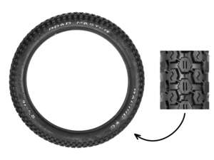 Pneu Road Master 2.50 x 16" F-323 4.P.R. Allround Pneu Road Master 2.50 x 16" F-323 4.P.R. Allround