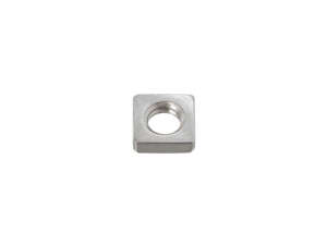 Mutter M6 Vierkant niedrig Inox Mutter M6 Vierkant niedrig Inox