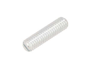 Vis sans tête Normio M4x16, fendue, à tête conique, zinguée Vis sans tête Normio M4x16, fendue, à tête conique, zinguée