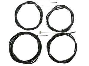Cable set cut black high handlebars (1A quality) | Puch Maxi Cable set cut black high handlebars (1A quality) | Puch Maxi