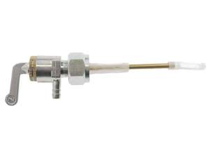 Robinet d'essence horizontal M16x1 (avec écrou-raccord) sortant par le bas Robinet d'essence horizontal M16x1 (avec écrou-raccord) sortant par le bas