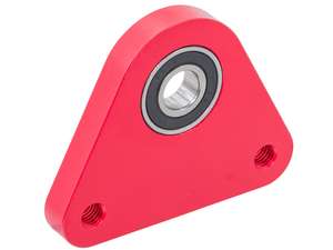 swiing® ingenious Dreieck-Lagerplatte Alu rot | Piaggio Ciao, SI, Bravo, Grillo swiing® ingenious Dreieck-Lagerplatte Alu rot | Piaggio Ciao, SI, Bravo, Grillo