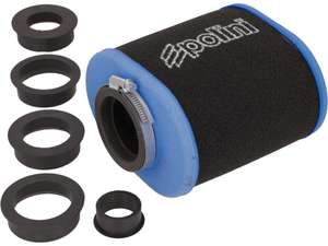 Polini Luftfilter BIG EVO Ø 28/35/42/45/49/55 mm oval / gerade Polini Luftfilter BIG EVO Ø 28/35/42/45/49/55 mm oval / gerade