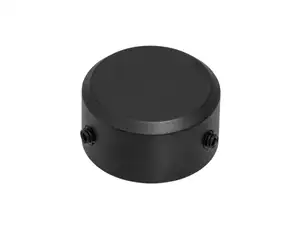 66HEROES Abdeckung Sechskant M12 Alu schwarz eloxiert 66HEROES Abdeckung Sechskant M12 Alu schwarz eloxiert