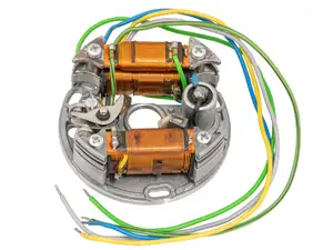 Plaque d'allumage BOSCH bobines de lumière supplémentaires 6V 22-5/10W NOS Plaque d'allumage BOSCH bobines de lumière supplémentaires 6V 22-5/10W NOS