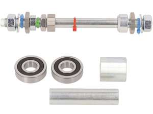 swiing® ingenious Radachse mit Lager-Umbausatz Snowflake Hinterrad | Puch Maxi swiing® ingenious Radachse mit Lager-Umbausatz Snowflake Hinterrad | Puch Maxi