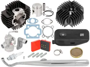 GPO tuning set 43.5 mm (Metrakit replica) | Puch E50, ZA50 GPO tuning set 43.5 mm (Metrakit replica) | Puch E50, ZA50