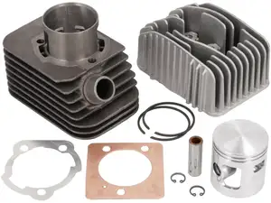 Kit de cylindres Polini 46 mm incl. tête 12 mm KoBo | Piaggio Ciao, Bravo, Boxer Kit de cylindres Polini 46 mm incl. tête 12 mm KoBo | Piaggio Ciao, Bravo, Boxer