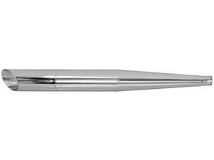swiing® ingenious Endtopf Drag Pipe 45° Chrom Ø 28 / 70 mm swiing® ingenious Endtopf Drag Pipe 45° Chrom Ø 28 / 70 mm