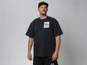T-shirt KULTWEAR « Tagger » oversize noir T-shirt KULTWEAR « Tagger » oversize noir