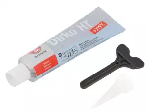 Elring Dirko HT mastic d'étanchéité gris (silicone) 70 ml élasticité permanente jusqu'à 315°C Elring Dirko HT mastic d'étanchéité gris (silicone) 70 ml élasticité permanente jusqu'à 315°C