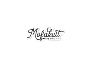 mk-Merch Autocollant "Mofakult" 80 x 30 mm noir mk-Merch Autocollant "Mofakult" 80 x 30 mm noir