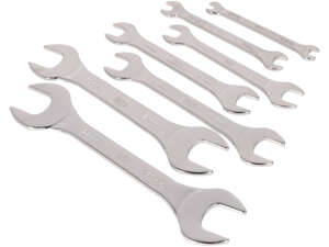 BGS Doppel-Maulschlüssel Satz extra flach SW 6 - 23 mm 7-tlg. BGS Doppel-Maulschlüssel Satz extra flach SW 6 - 23 mm 7-tlg.