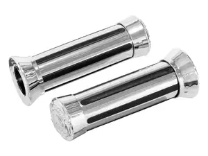 Poignées Barrettes chromées / noires Poignées Barrettes chromées / noires