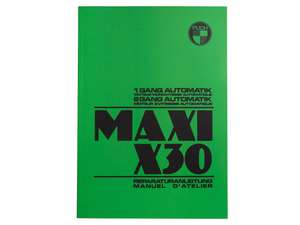 Manuel de réparation | Puch Maxi, X30 Manuel de réparation | Puch Maxi, X30