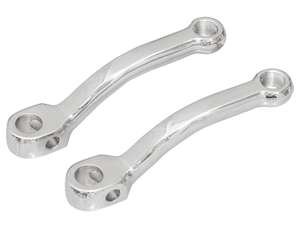 Pédalier GPO chromé 148 mm paire Pédalier GPO chromé 148 mm paire