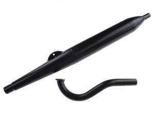 Flûte d'échappement 28 mm noir | Puch Flûte d'échappement 28 mm noir | Puch