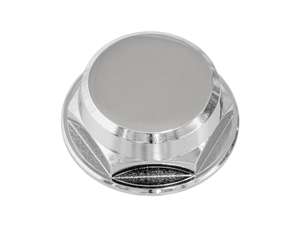 GPO Écrou de pivot de fourche M26x1 fermé Plaque de fourche Chrome GPO Écrou de pivot de fourche M26x1 fermé Plaque de fourche Chrome